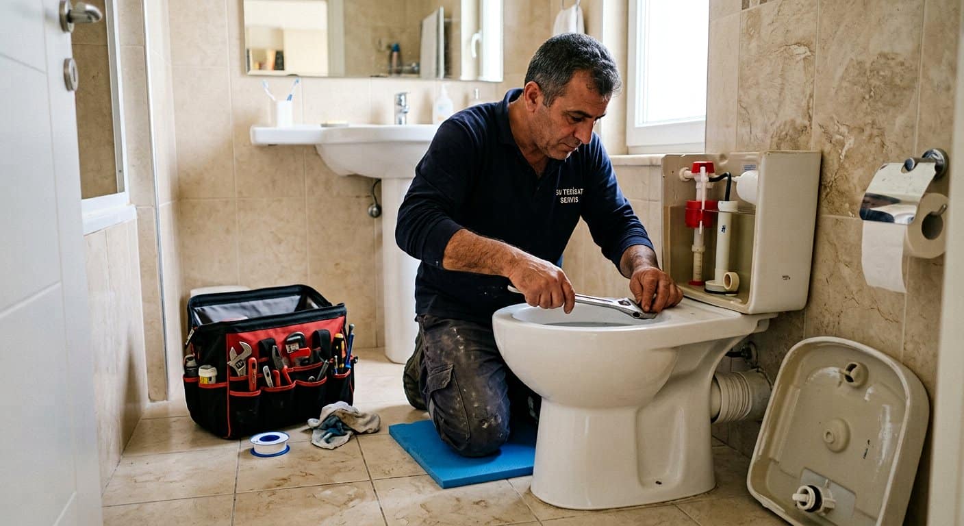 Tuvalet Giderinde Koku ve Geri Tepme Birlikte Görülürse?